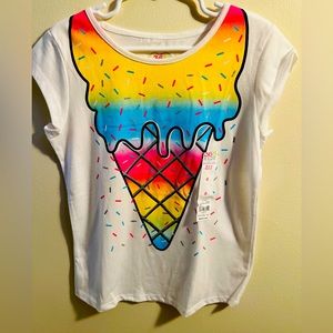 Girls ice cream cone shirt